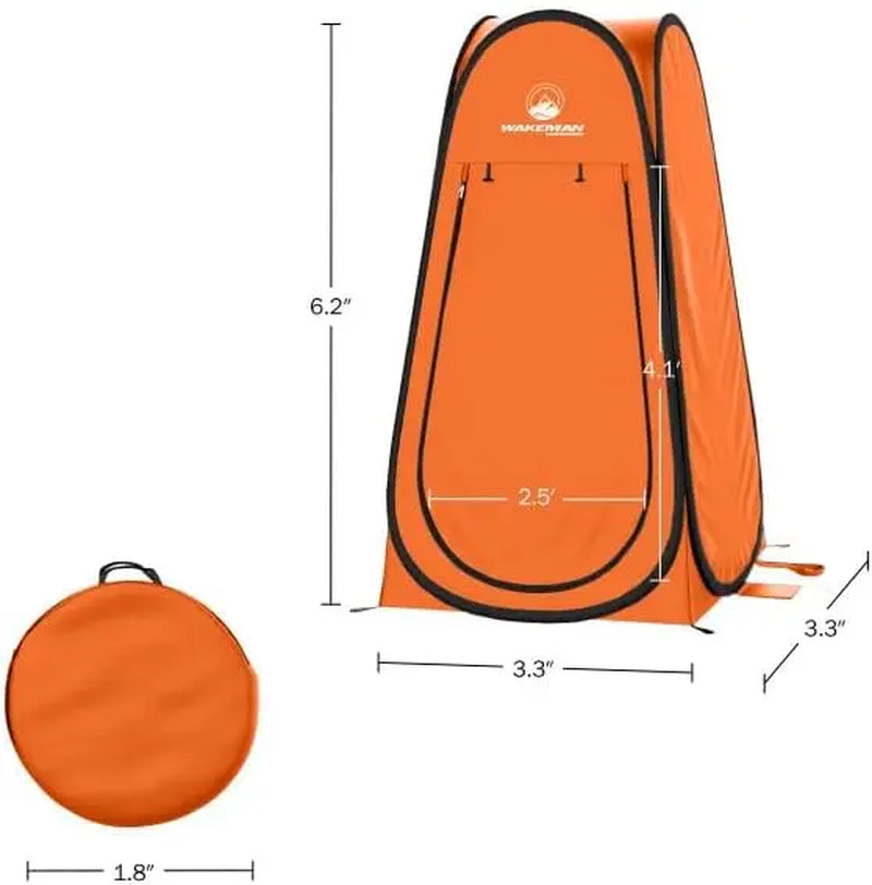 Wakeman Outdoors Portable Pop-Up Privacy Shelter for Camping