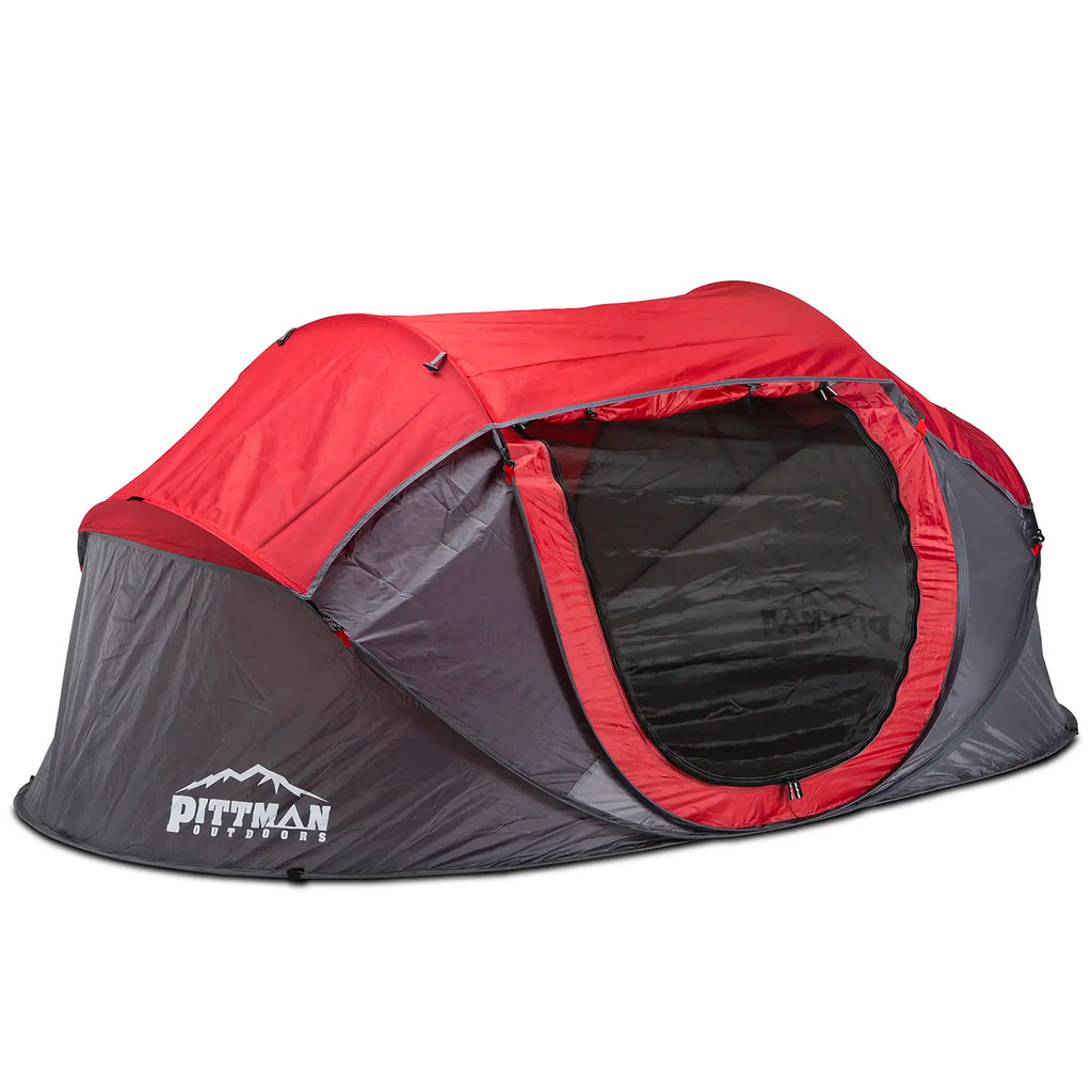 Instant Setup Pop-Up Camping Tent for 2 or 4 Persons