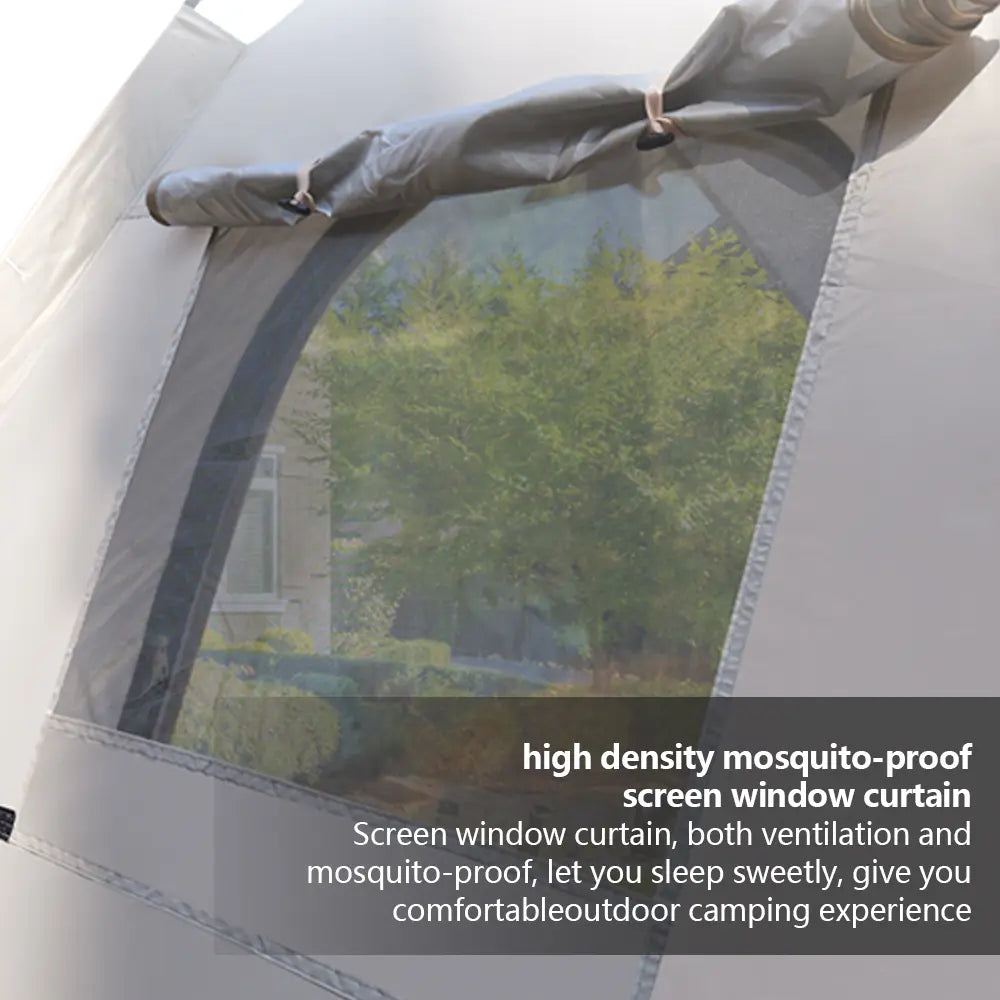 2-3 Person Waterproof Pop-Up Tent - Quick 60 Second Setup, 4-Season Dome Tent for Family Camping, Hiking, Backpacking, and Beach Use - Lightweight and Portable Camping Essential